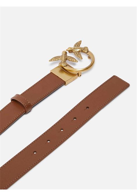 Cintura double face con fibbia Love Birds 3cm PINKO | Cinture | 100125 A1Z6ZD0Q